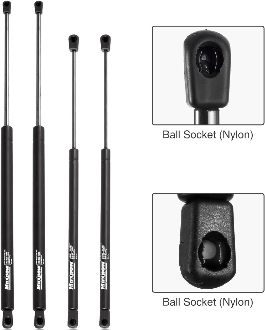 Glass Lift Supports Struts Pack of 2 F49235