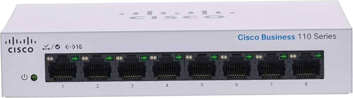 8 Port GE Unmanaged Switch, Pack of 2 D324
