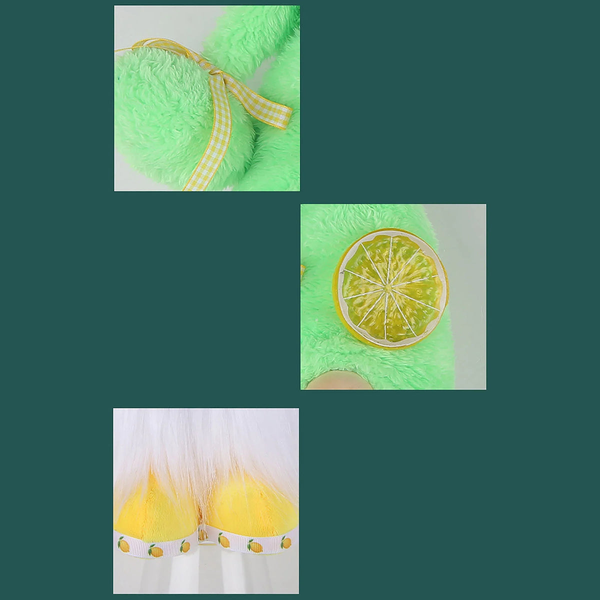 Summer Lemon Plush Dwarf Doll F995491