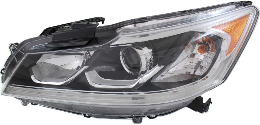 Halogen Headlight Driver and Passenger Side for Honda Accord Sedan F76107