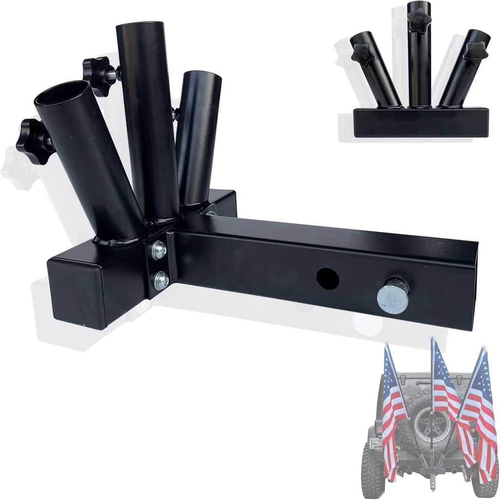 Triple Hitch Flag Pole Holder for Truck D577967