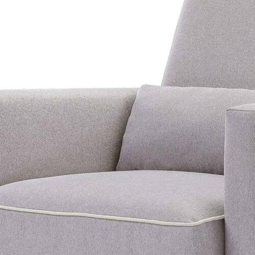 Grey Swivel Glider and Ottoman G175