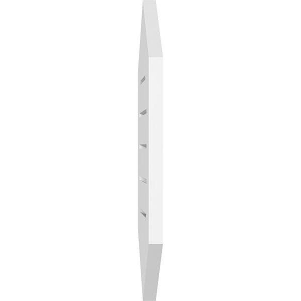 32x22W x 32x22H PVC Gable Vent D209172
