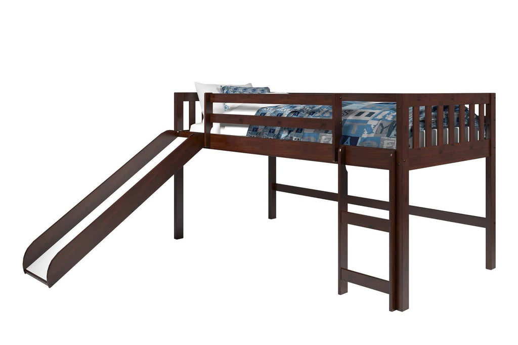 Cappuccino Low Loft with Zebra Tent Kit Y13267