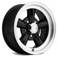 17x8 5x4.75 inch +0mm Gloss Black Wheel Rim F1223