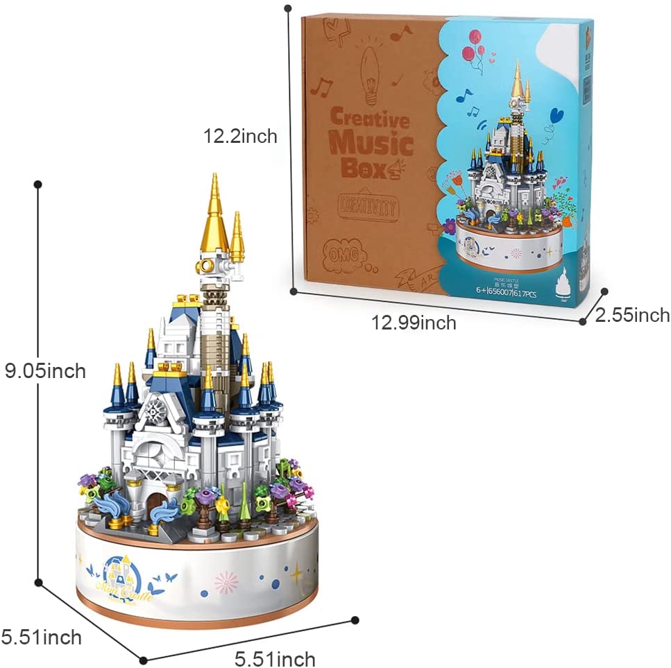 617pcs Castle Model Building Toys X8957