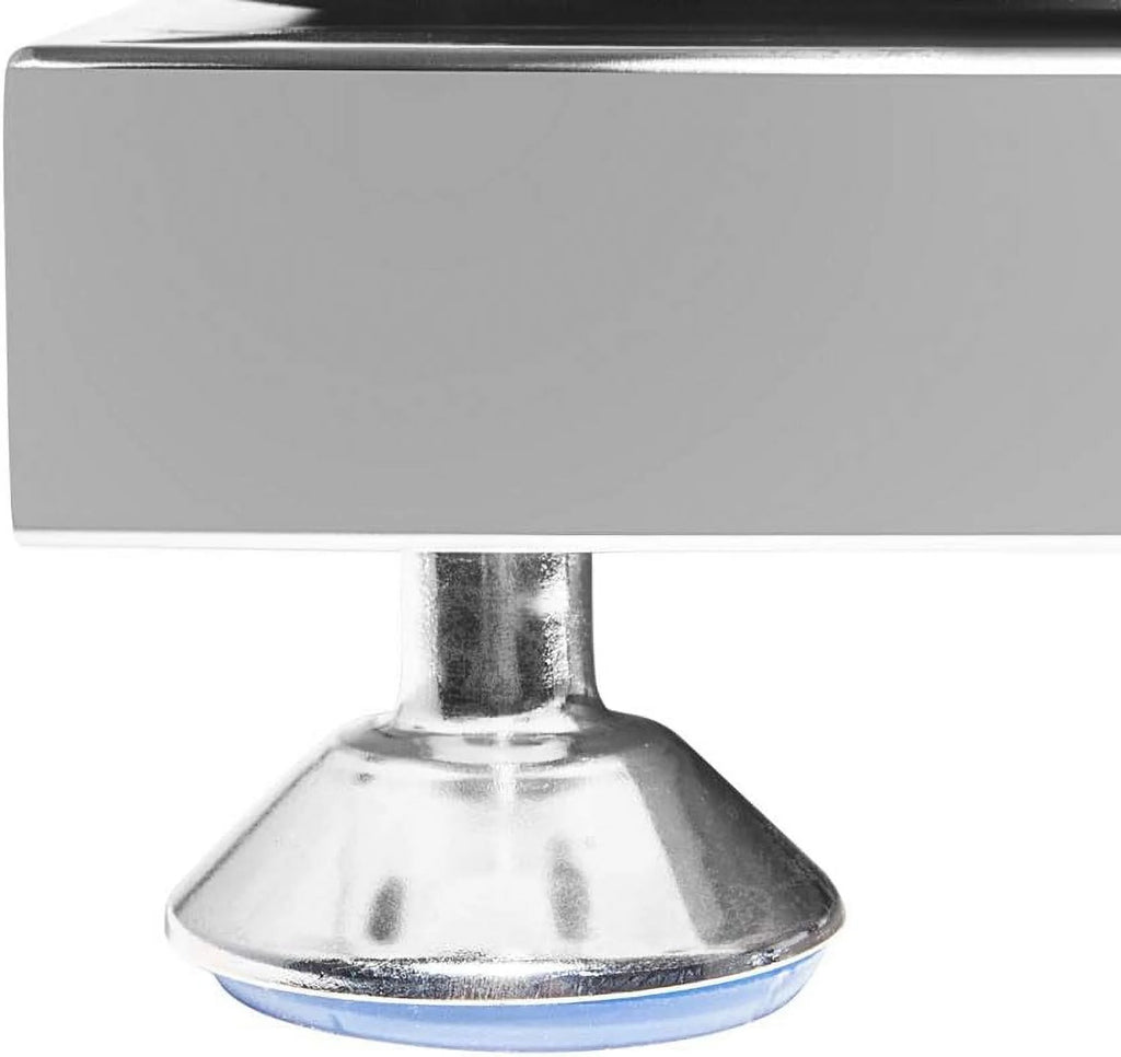 Stainless Steel Square Shaped Nonstick Egg Waffle Maker with Manual Thermostat, 1300W T299296