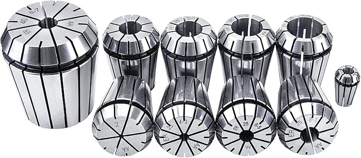 ER11 ER16 ER20 ER25 Spring Collet Set with Plastic Case N575940