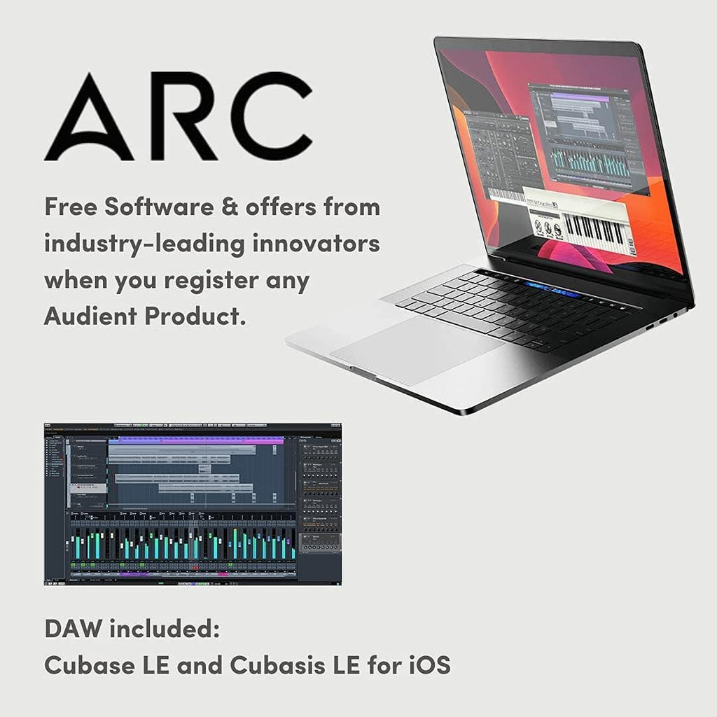 USB-C Audio Interface with Over-Ear Stereo Headphones and XLR Mic Cable S65040