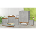 Grey Concrete 7pc Bath Set G4646