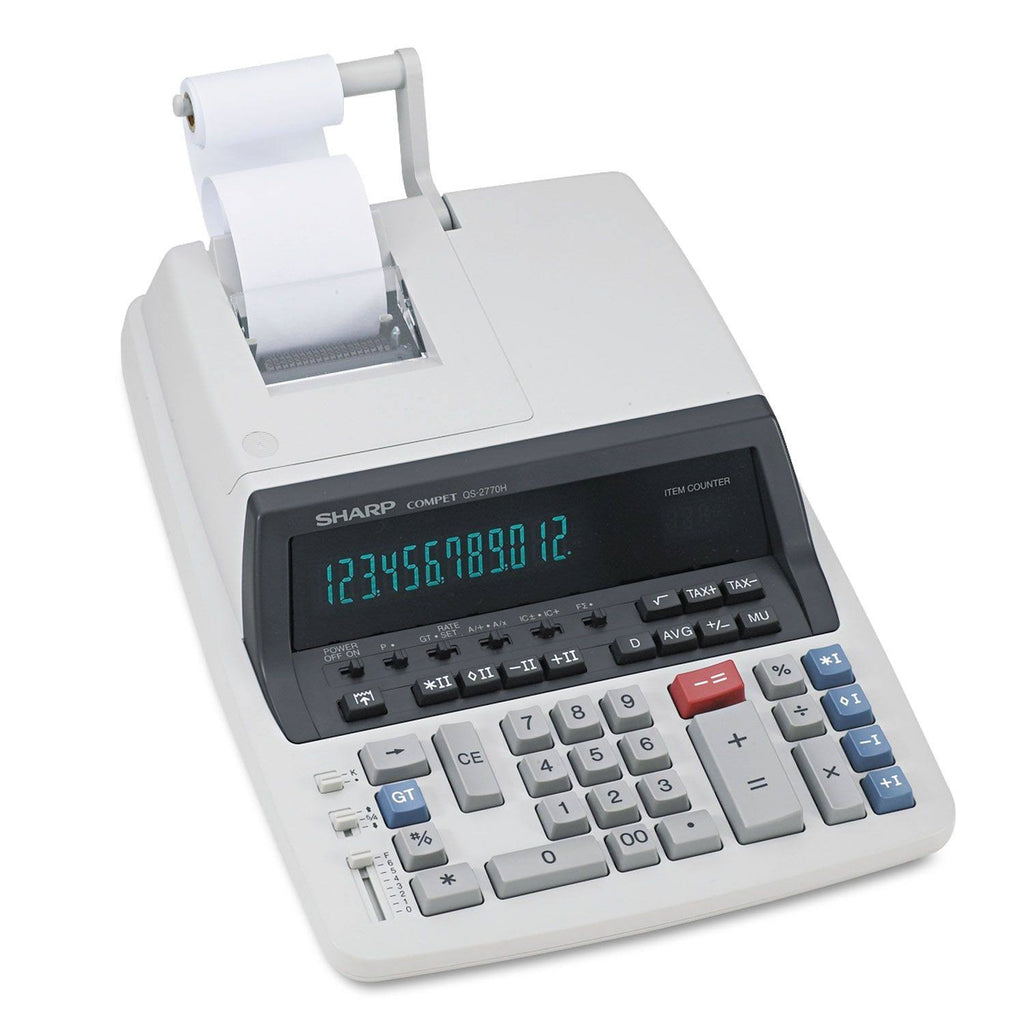 Black/Red Two-Color Printing Calculator K475247