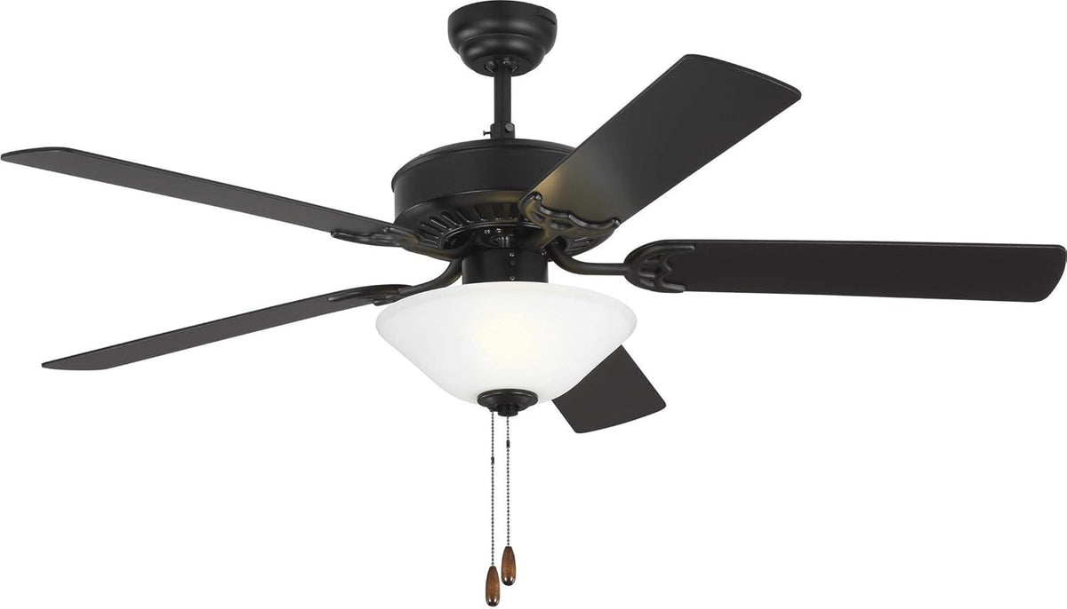 White Outdoor Ceiling Fan with 5 MDF Blades L3831