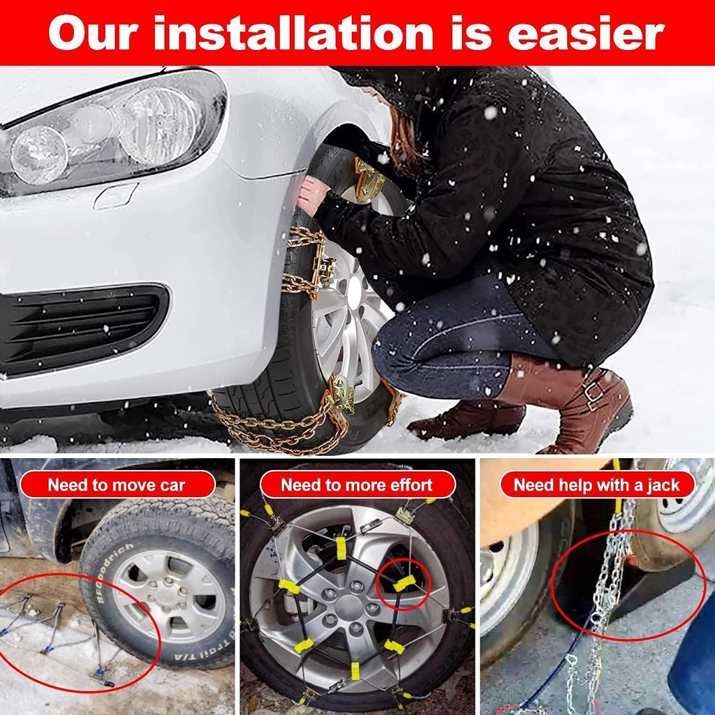 Snow Chains for Tire Width 225-285mm Q5111