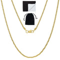 14k Yellow Gold Plated Snake Choker Chain Necklace, 16 inches H7968