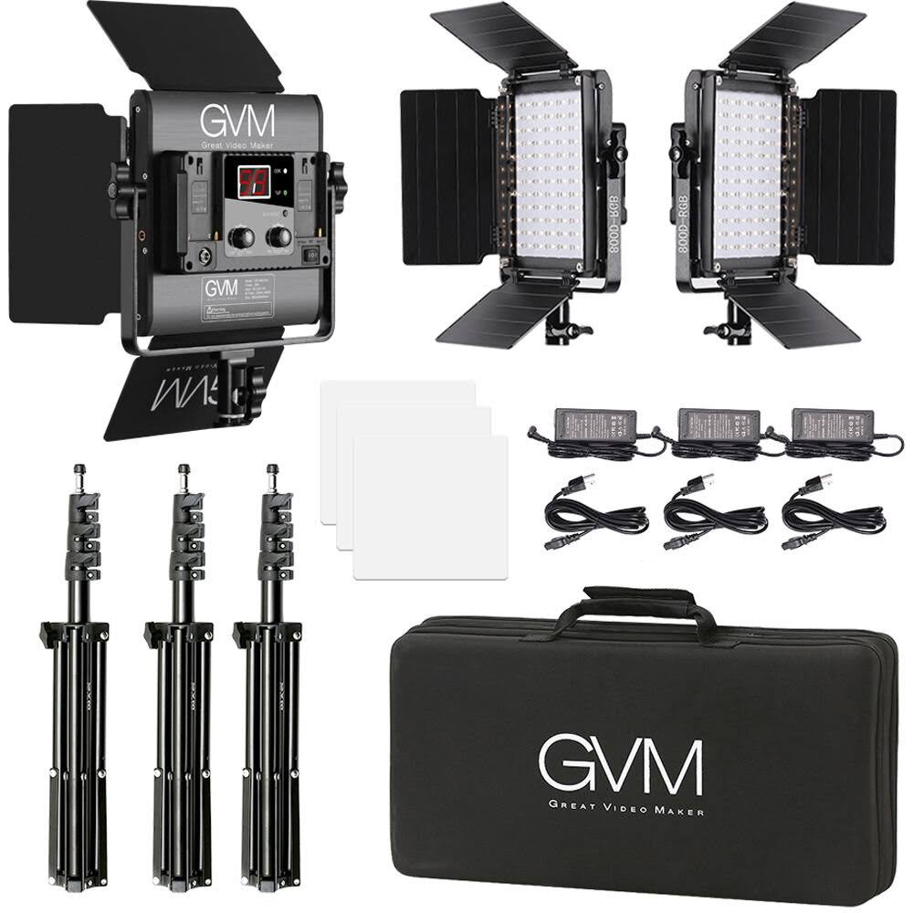 RGB LED Video Lighting Kit with App Control G886385