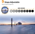 67mm Variable ND Filter ND2-ND400 with Multi-Layer Coatings AGC Glass Neutral Density Filter Pack of 2 W995979
