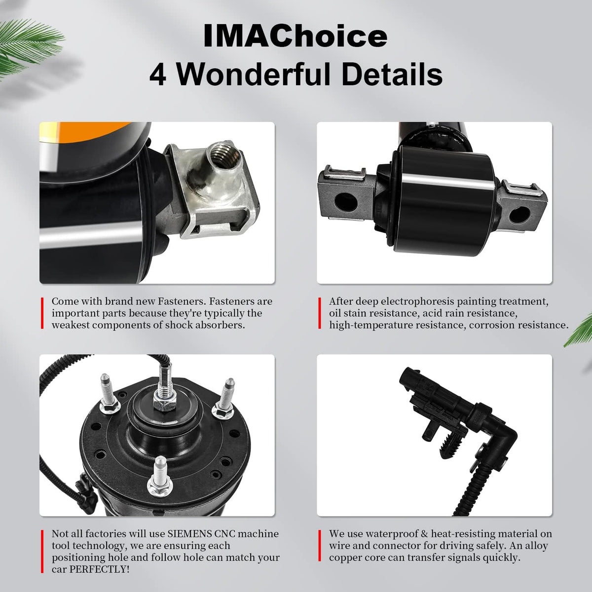 Front Shock Absorber Magnetic Strut Assembly L515