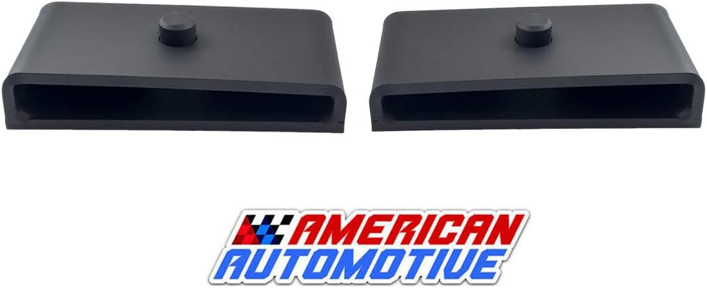 Lift Kit Rear Tapered Steel Suspension Lift Blocks Pack of 2 M631338