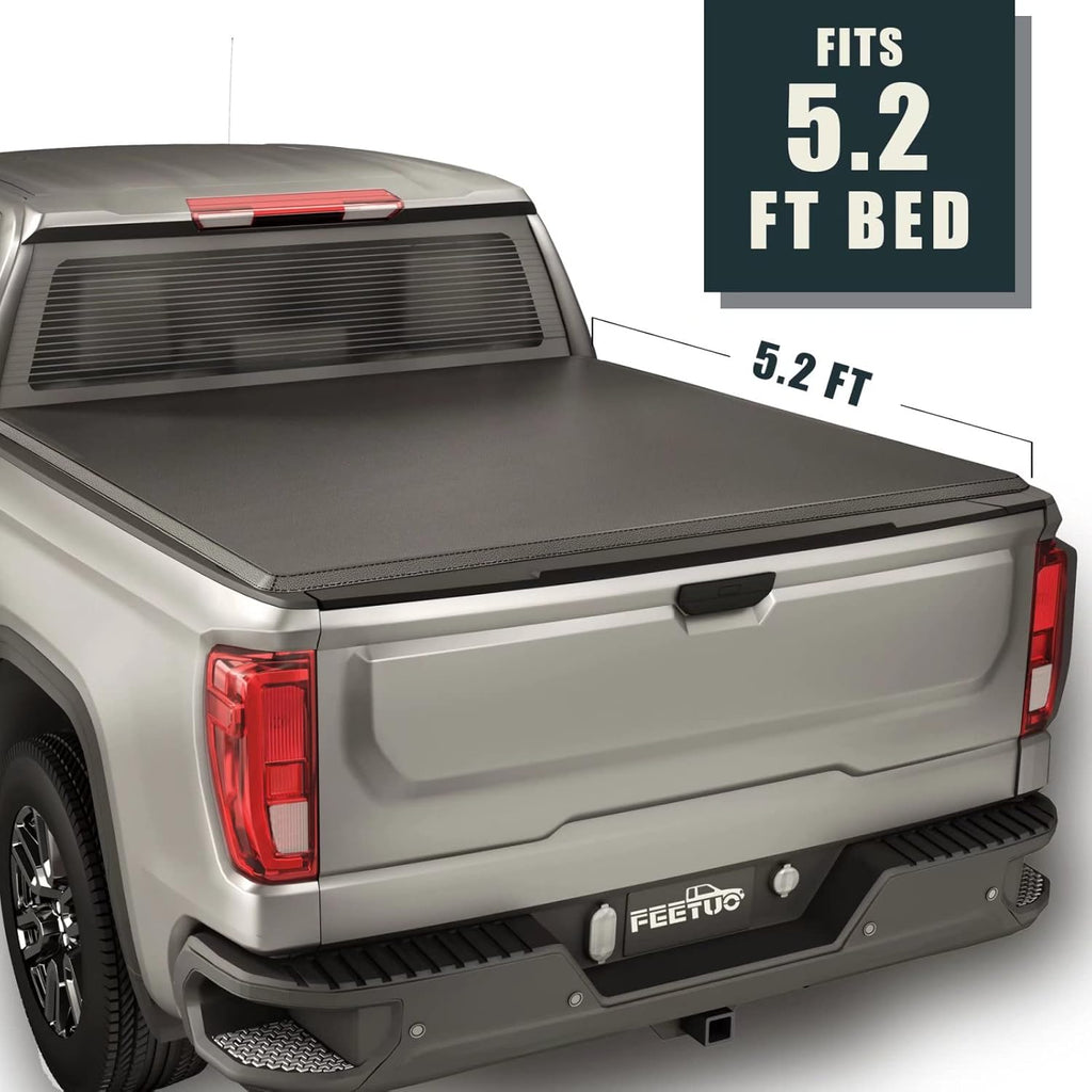 Soft Tri-Fold Tonneau Cover Truck Bed W87520