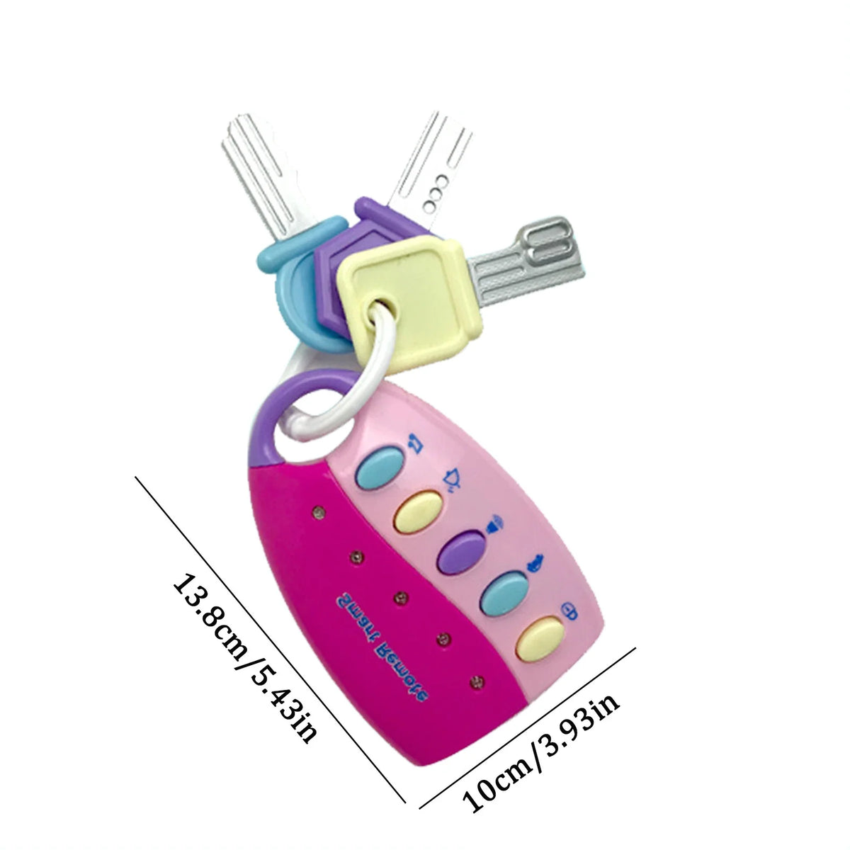 FunKeys Toy Keys For Toddlers And Babies With Light And Sounds X47893