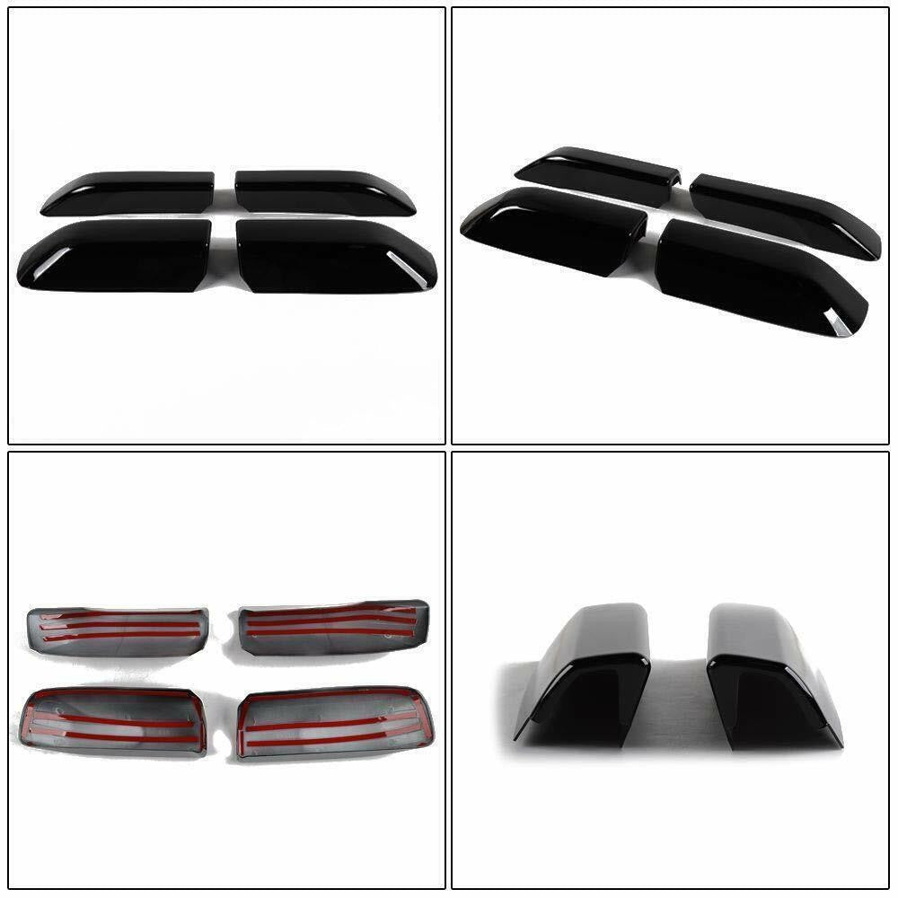 Black Roof Cargo Rack End Cap Protection Cover Trim Shell N726063
