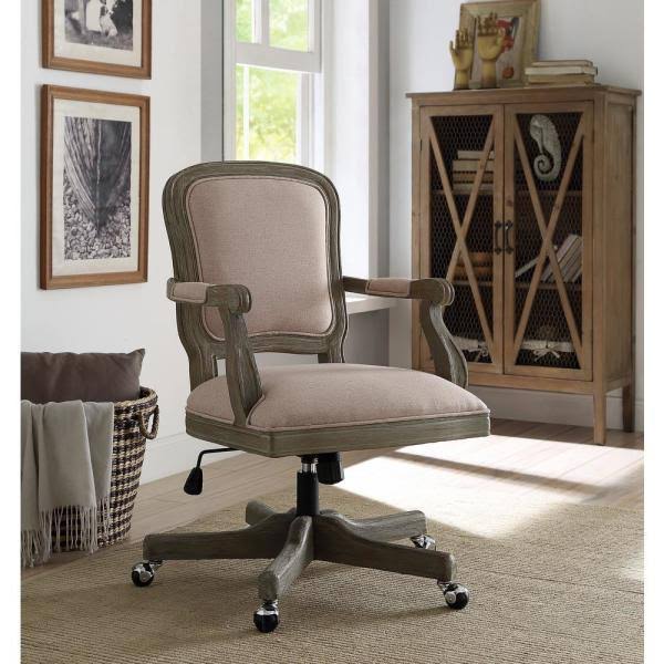 Rustic Brown Office Chair C637