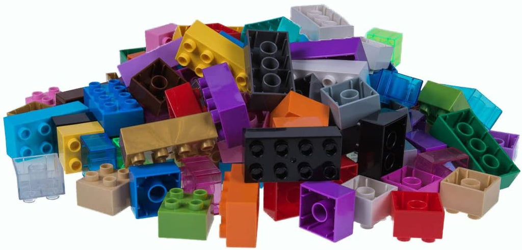 108 Pieces Building Brick Set with Big Pegs Q8284