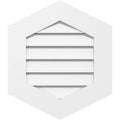 32x22W x 32x22H PVC Gable Vent D209172
