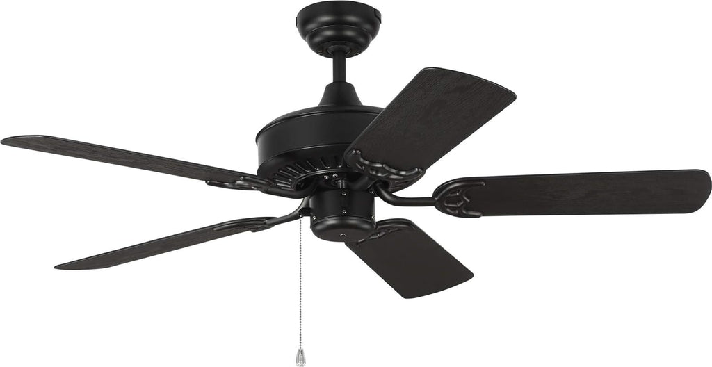 White Outdoor Ceiling Fan with 5 MDF Blades L3831