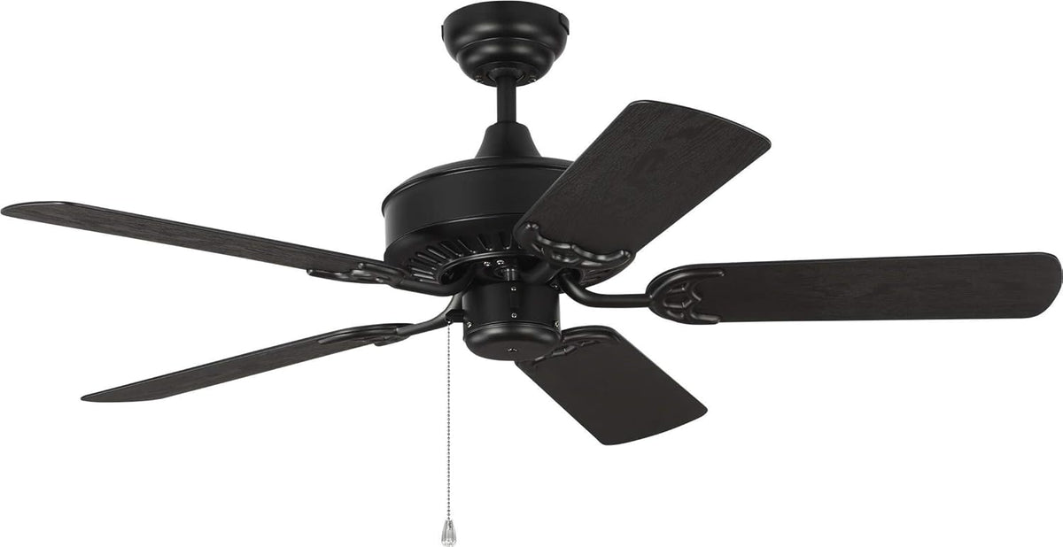 White Outdoor Ceiling Fan with 5 MDF Blades L3831