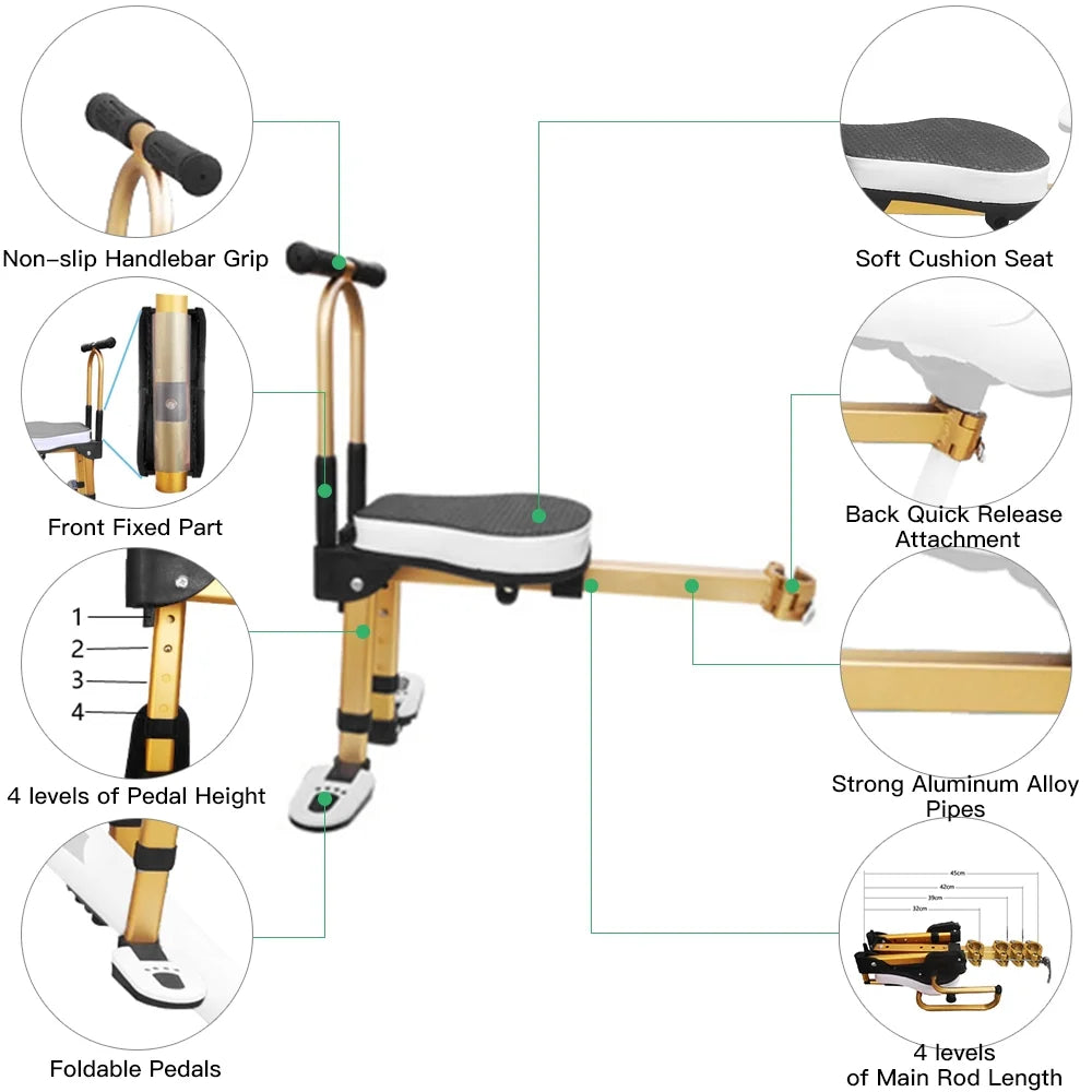 Mountain Bike Front Mounted Child Seat B86921