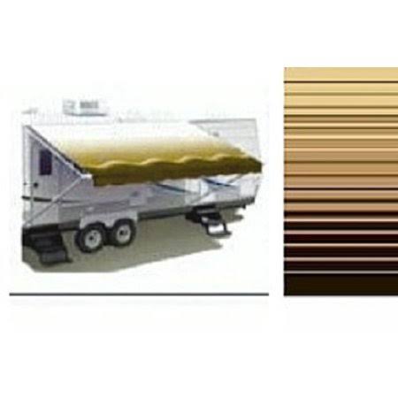 Sierra Brown Vinyl Awning Fabric H406