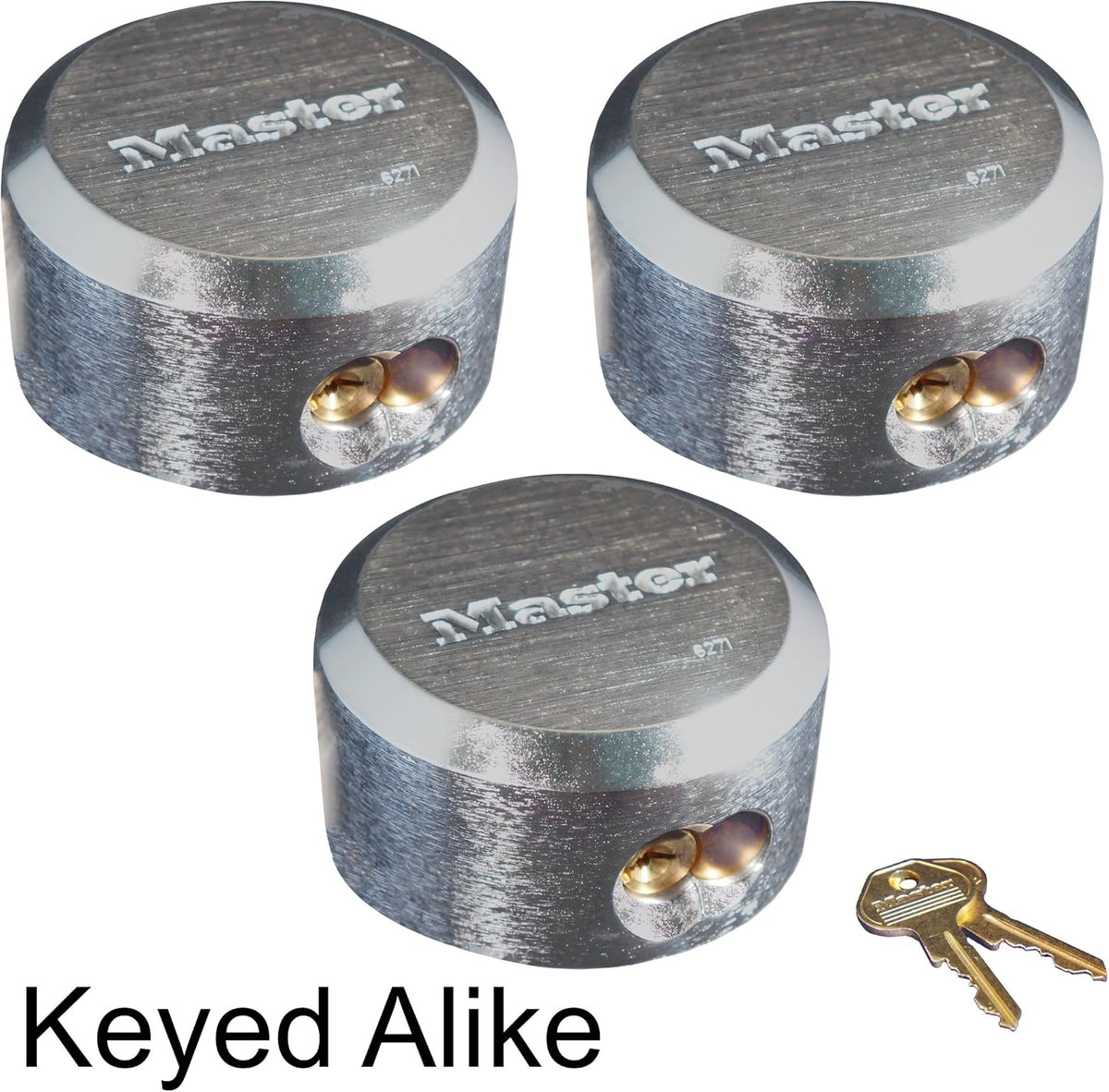 6 Pack Rekeyable Pin Tumbler Padlock B6560