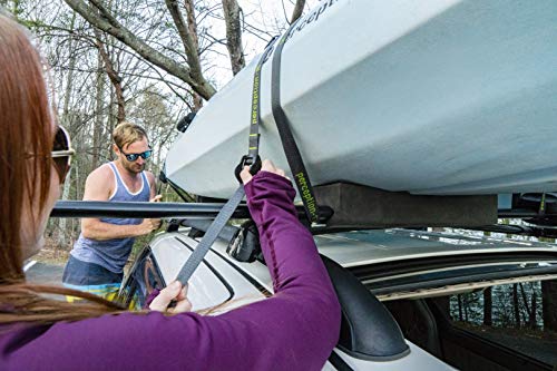 Black Kayak Tie Down Straps 2 Pack (12') K683039