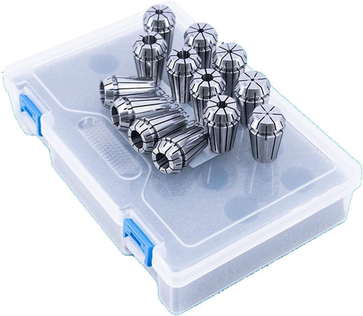 ER11 ER16 ER20 ER25 Spring Collet Set with Plastic Case N575940