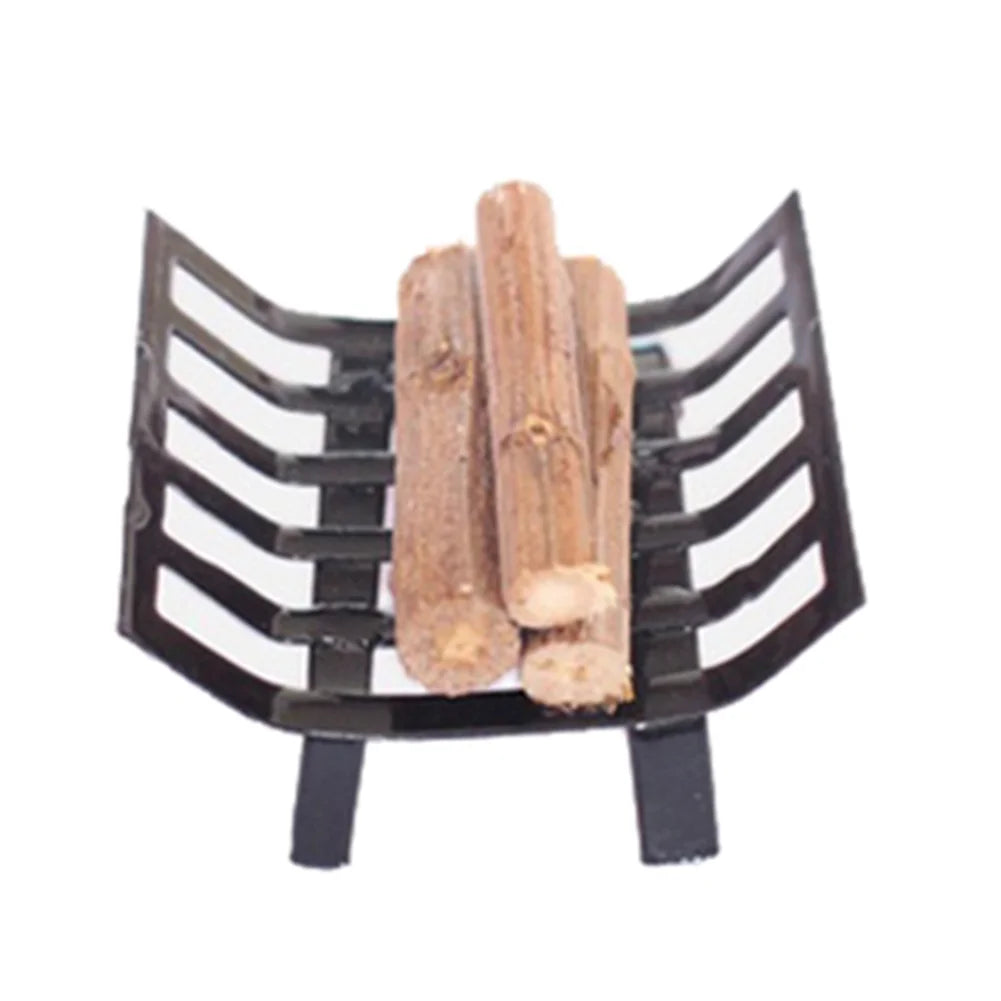 1/12 Metal Rack with Firewood Doll House Furniture Y311358