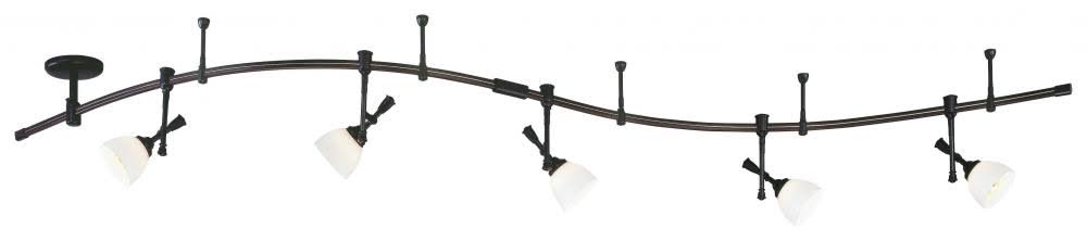 5 Light Flex Track Kit Sable Bronze Patina N5136