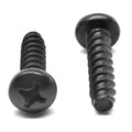 3/8 Sheet Metal Screw Phillips Pan Head Type B Low Carbon Steel Black Oxide J516