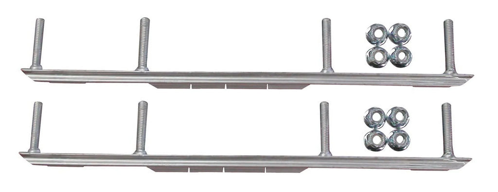 Orange XT Snowmobile Skis with 7.5" Shaper Bars Complete Kit X81075