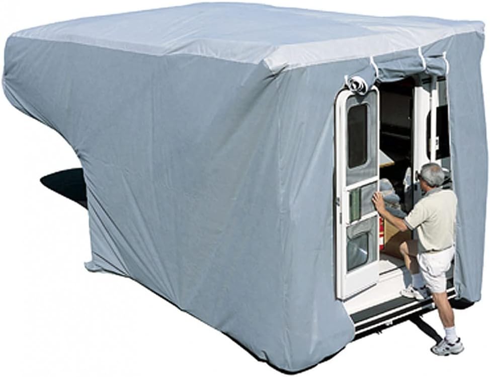 Gray Large Truck Camper Cover C41134