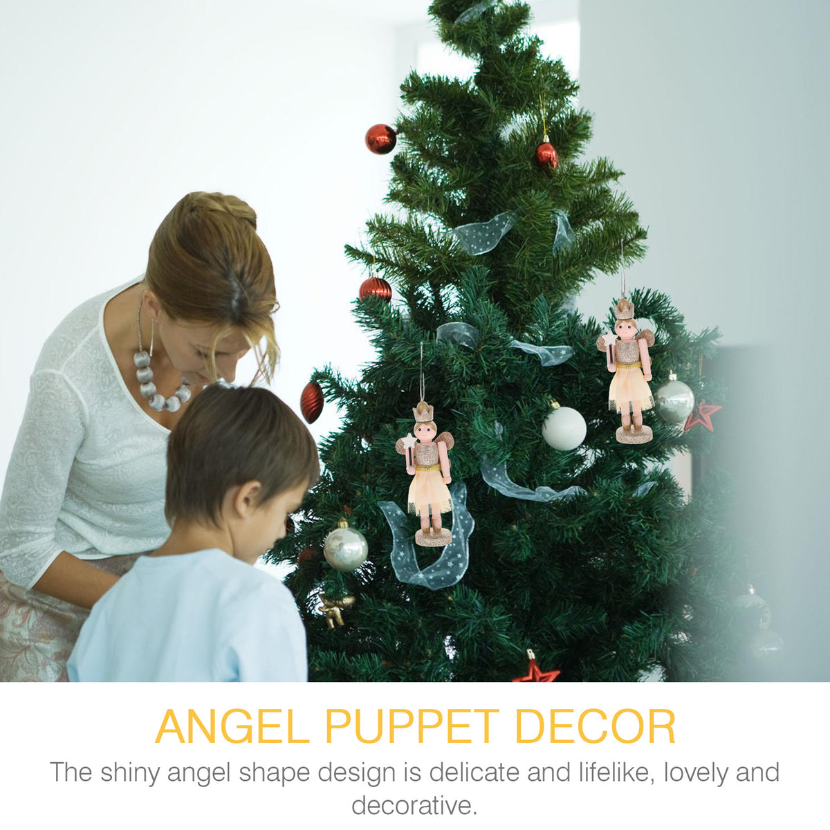 3Pcs Wooden Nutcracker Doll Toys P78458
