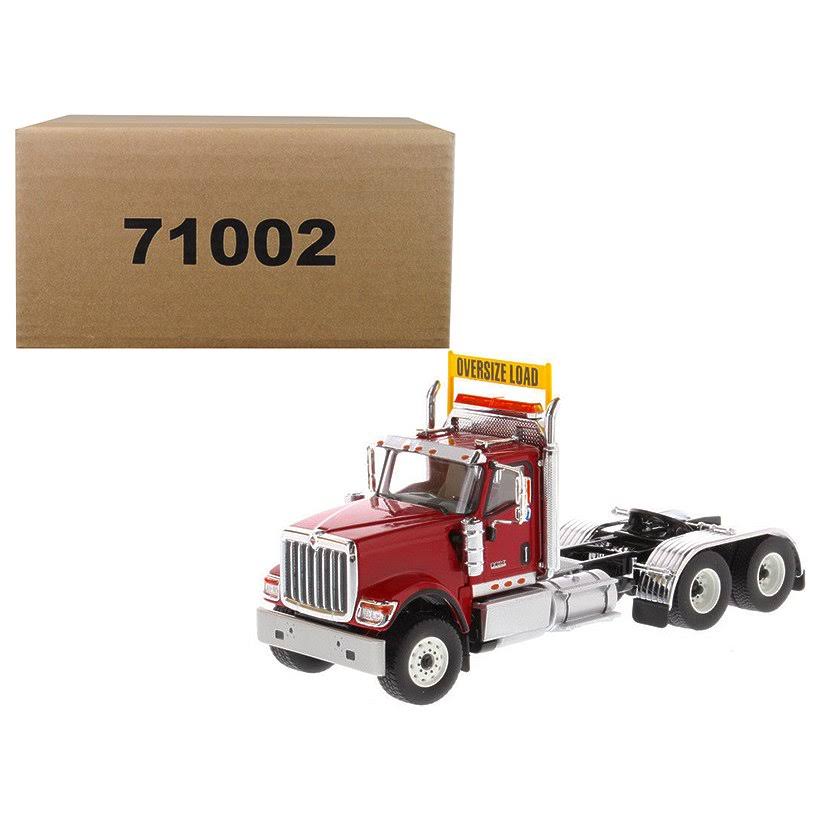 Red Diecast Model Tractor Y317