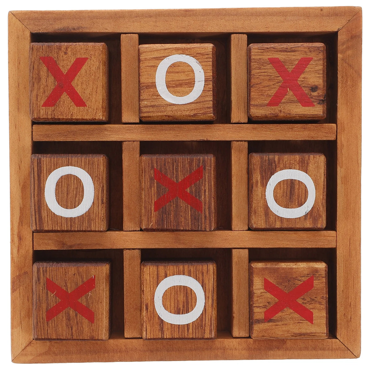 Tic Tac Toe Wooden Board Game Toy V8012