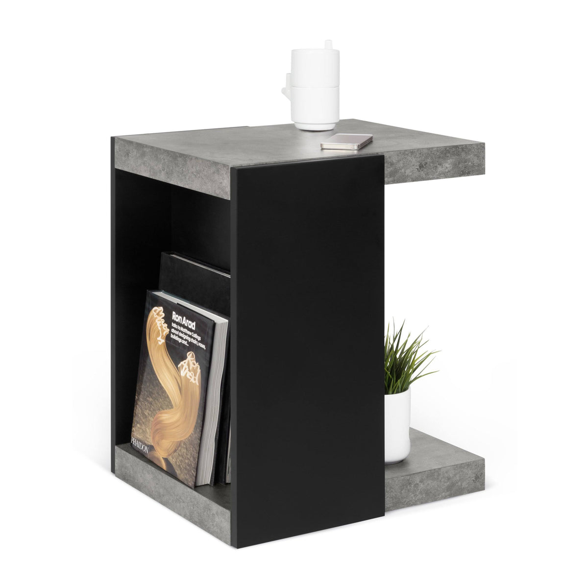 Black Side Table Z276