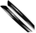 Gloss Black Windshield Pillar Trim Panel Molding Pack of 2 J481