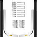 Boat Trailer Guide-on, 60", One Pair Galvanized Steel with PVC Tube Covers A5173