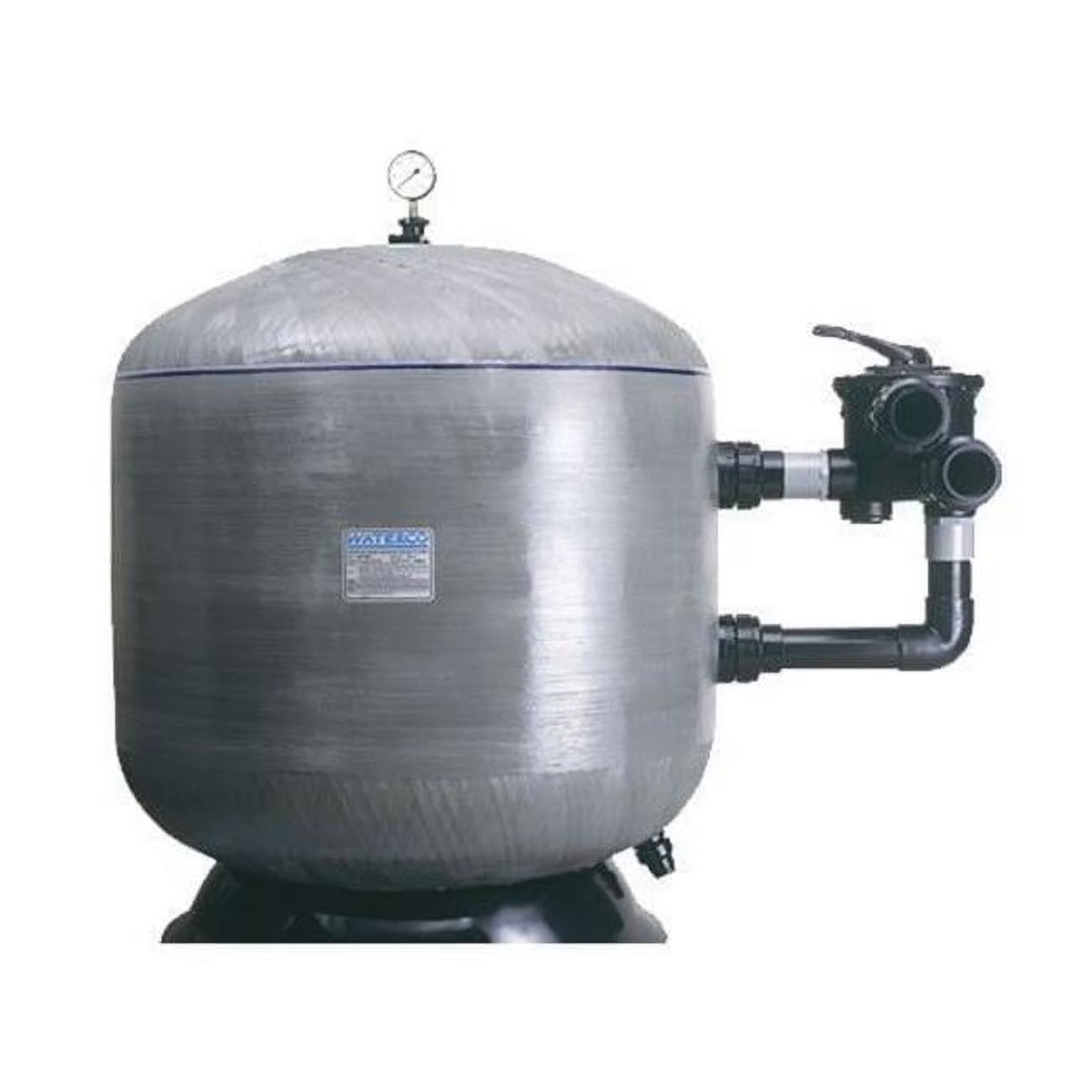 18 in. 58 PSI Fiberglass Side Mount Sand Filter S393