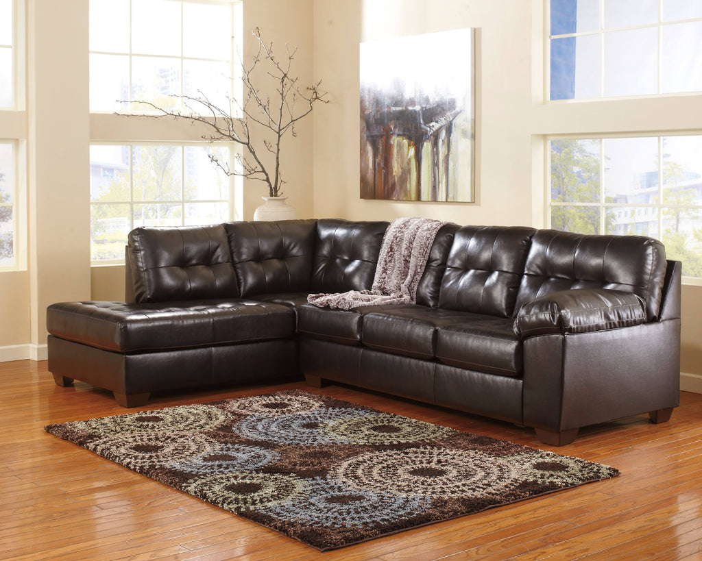 Red Left Arm Facing Sectional B1343