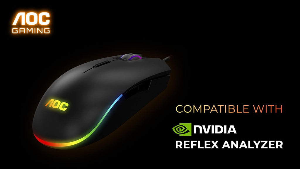 Pack of 2 RGB Gaming Mouse with OMRON Switches N285