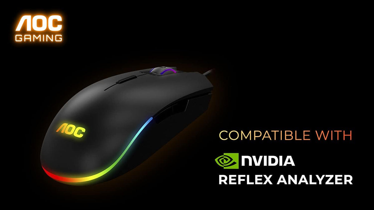 Pack of 2 RGB Gaming Mouse with OMRON Switches N285